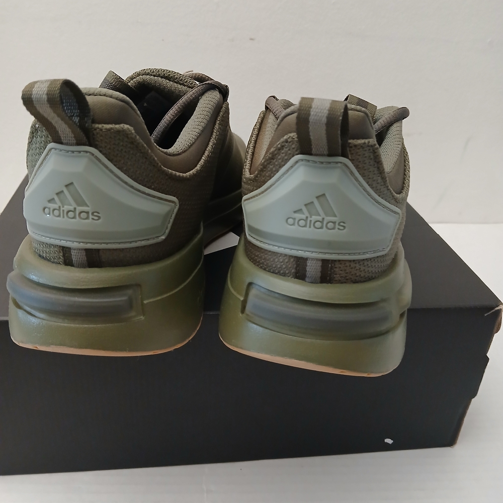 Adidas Men's Khaki Racer TR23 Sneakers Size 9.5 New $80 - Picture 4 of 10